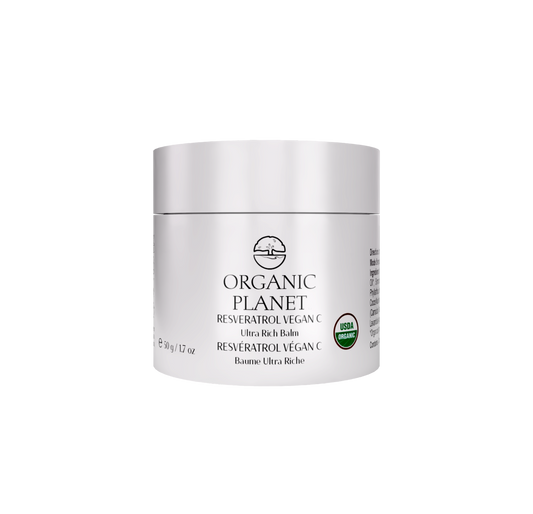 RESVERATROL C Ultra Rich Balm – vegan balm with Resveratrol Complex-C, fatty acids, and antioxidants to hydrate, restore, and minimize fine lines and wrinkles.