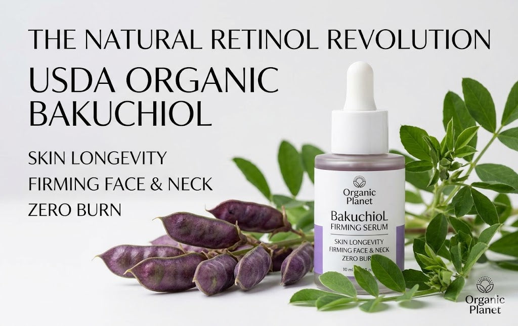 The Natural Retinol Revolution: Why Everyone is Switching to USDA Organic Bakuchiol