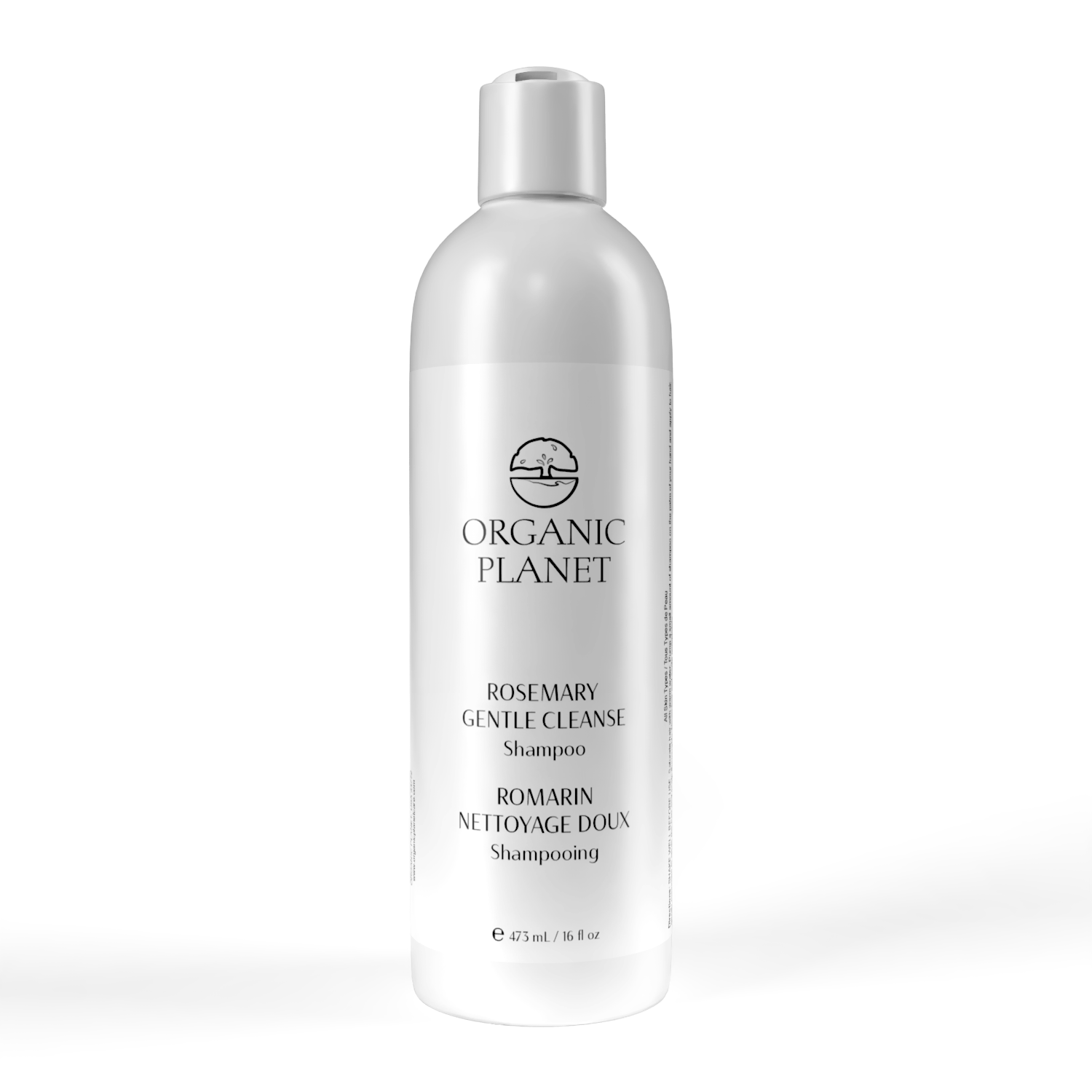 ROSEMARY GENTLE CLEANSE Shampoo – organic and natural ingredients gently cleanse hair without harsh chemicals, leaving it soft, healthy, and nourished.