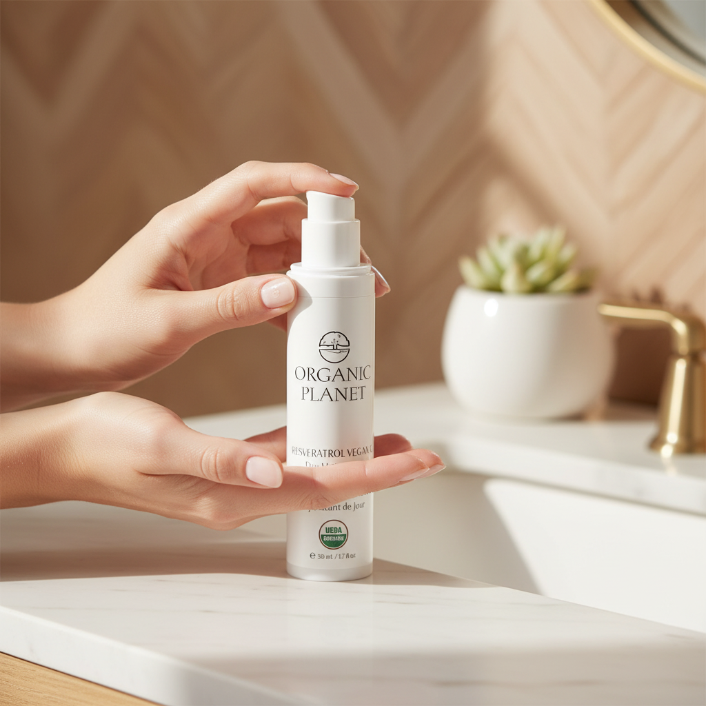 Resveratrol Vegan C Day Moisturizer – How To Use