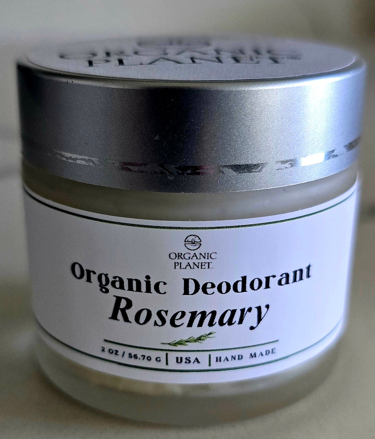 Rosemary Deodorant Travel Glass
